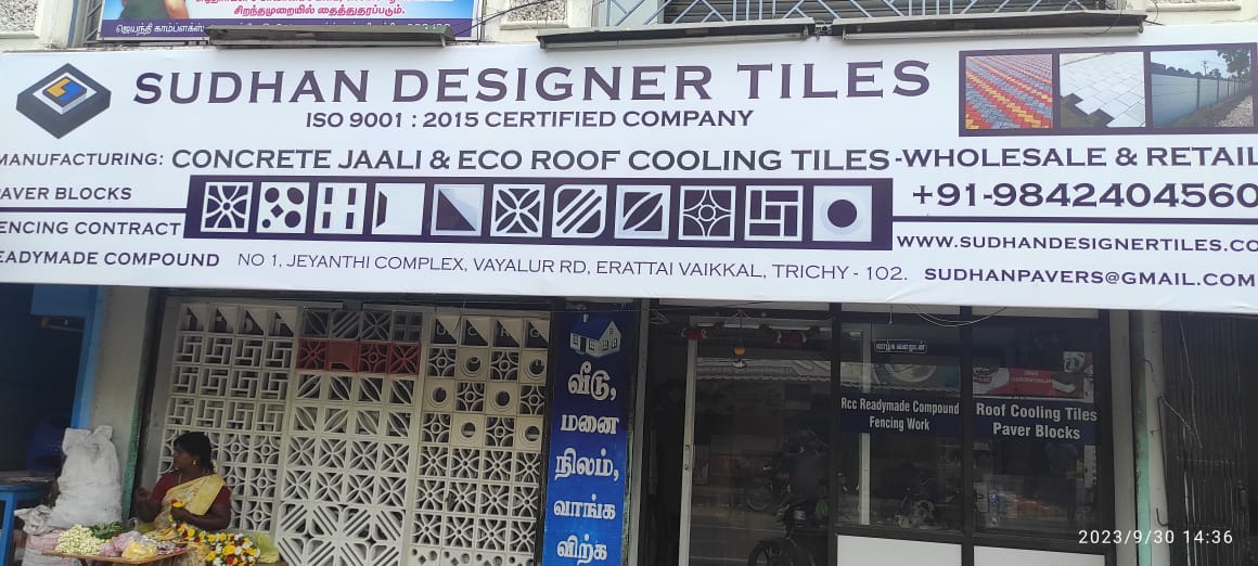 sudhan designer tiles in trichy